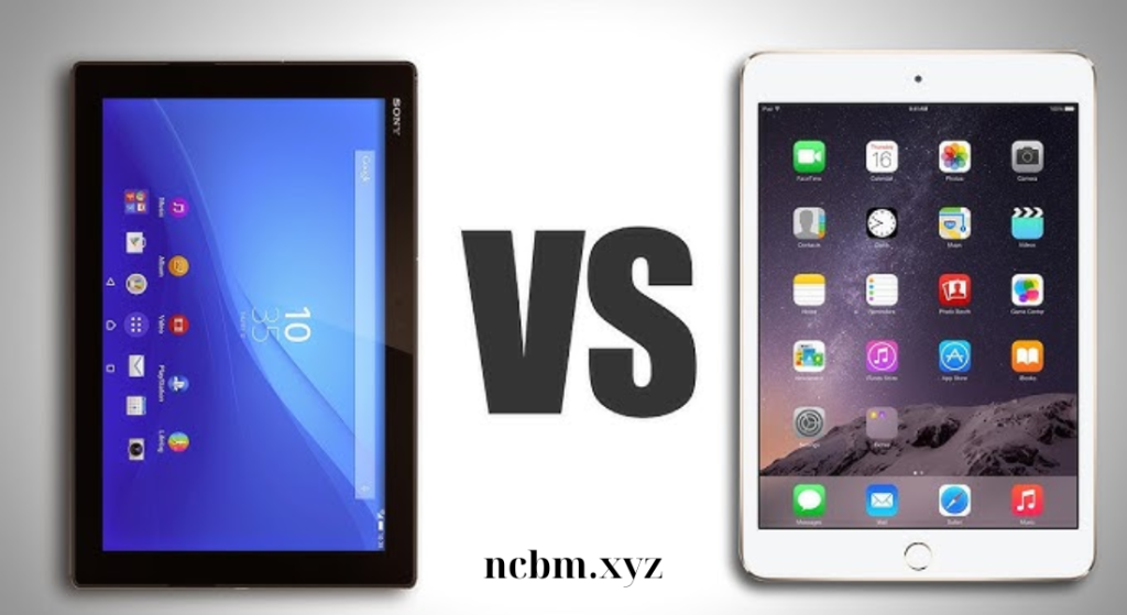 Xperia Tablet vs iPad